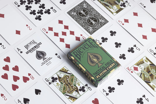 Bicycle Tactical Field Green Playing Cards