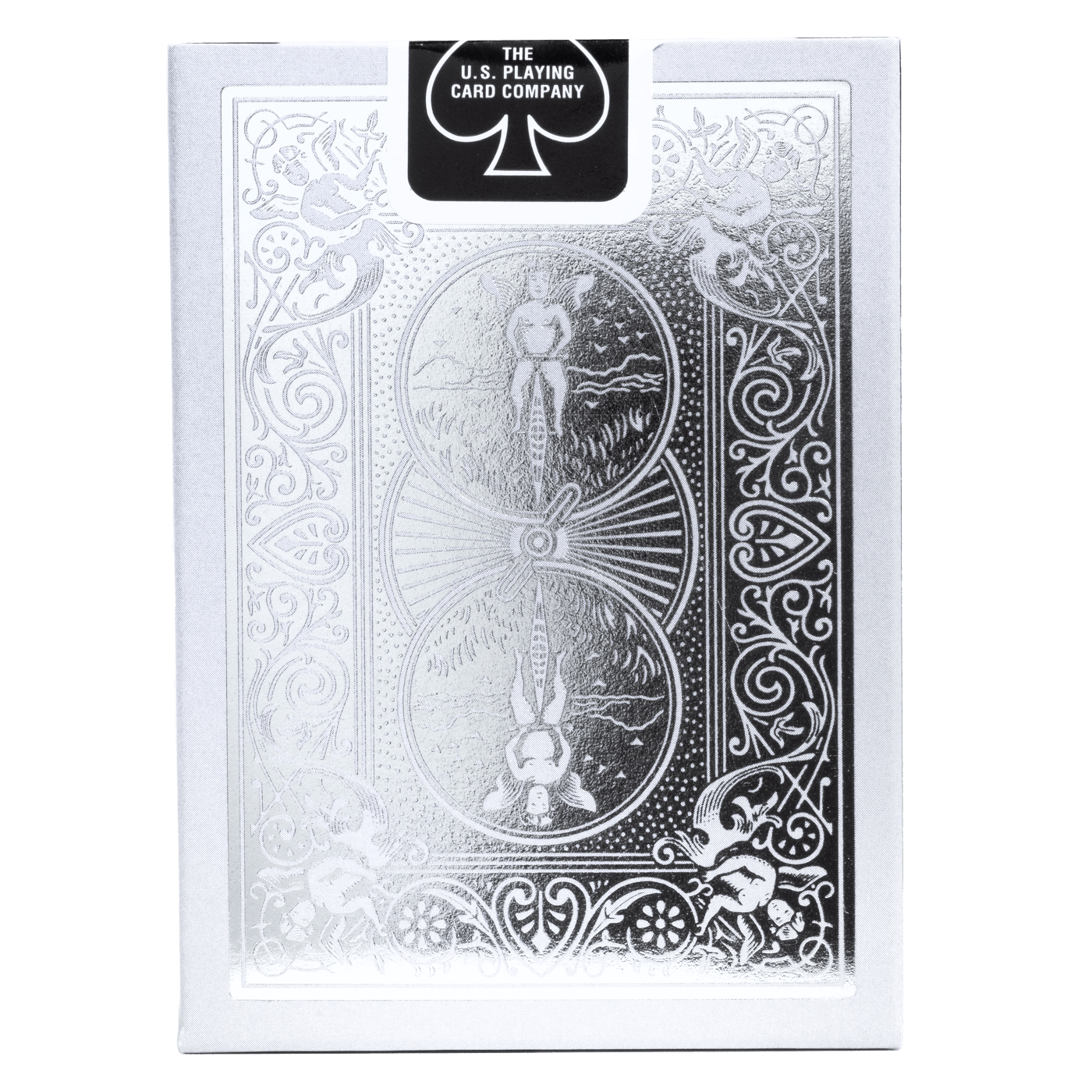 Bicycle Metalluxe Silver 2023 Playing Cards
