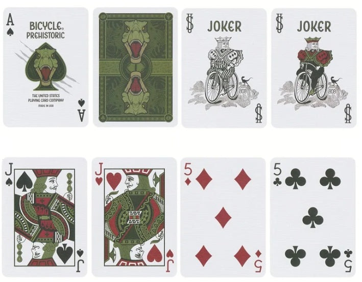 Bicycle Prehistoric Playing Cards