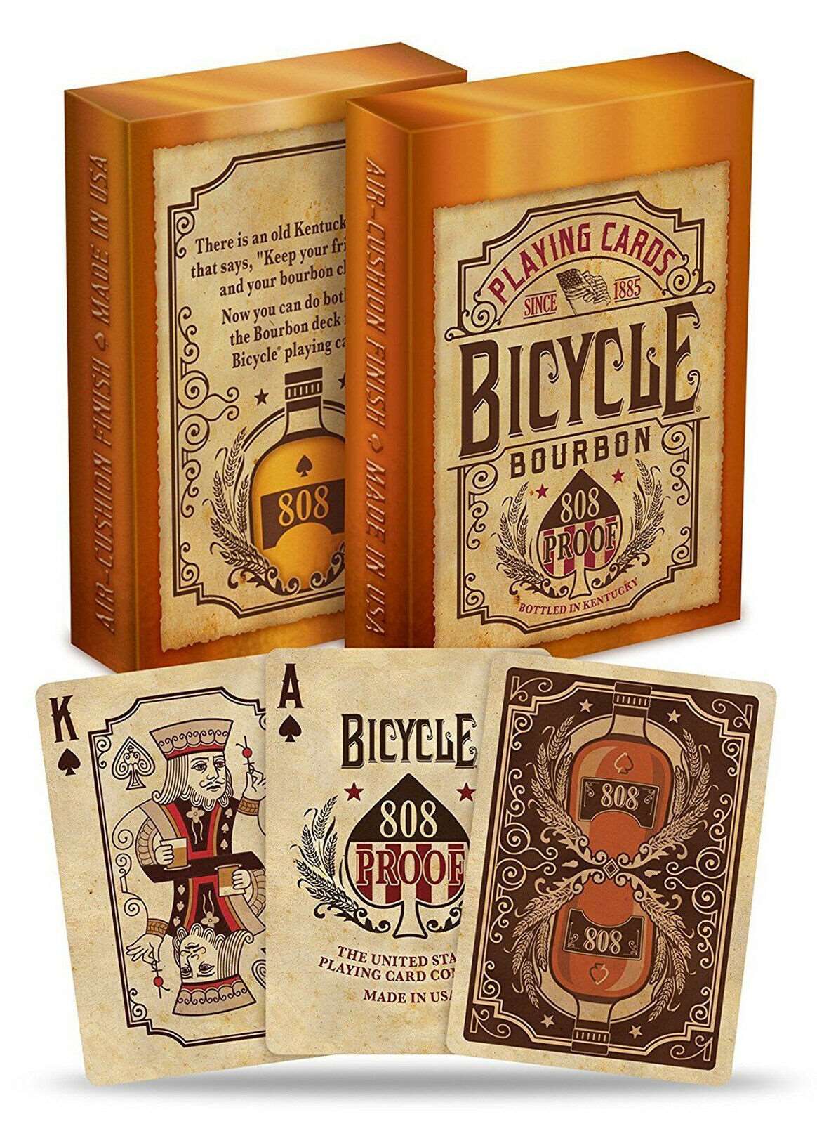 Bicycle Bourbon Playing Cards