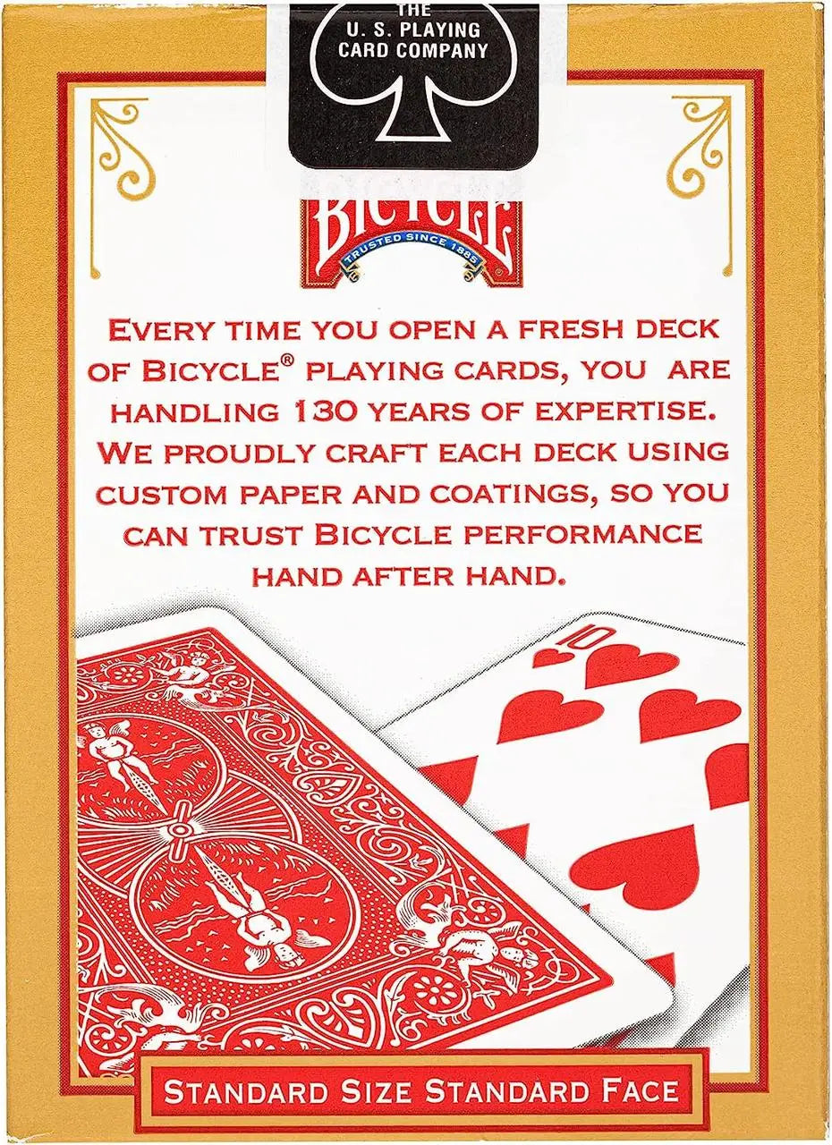 Bicycle Standard Red Playing Cards