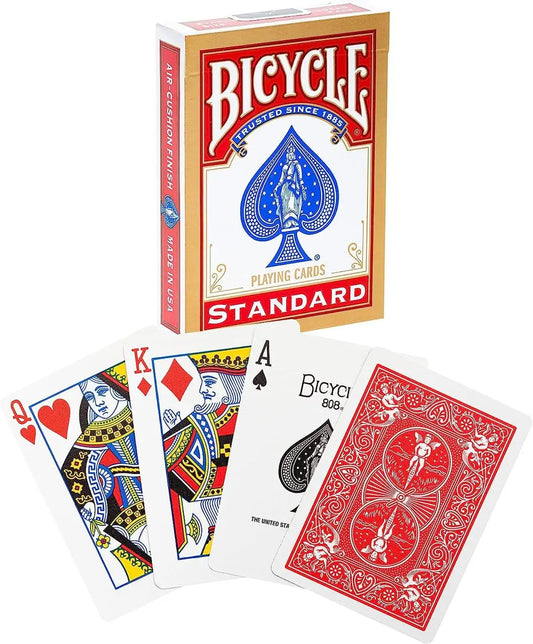 Bicycle Standard Red Playing Cards