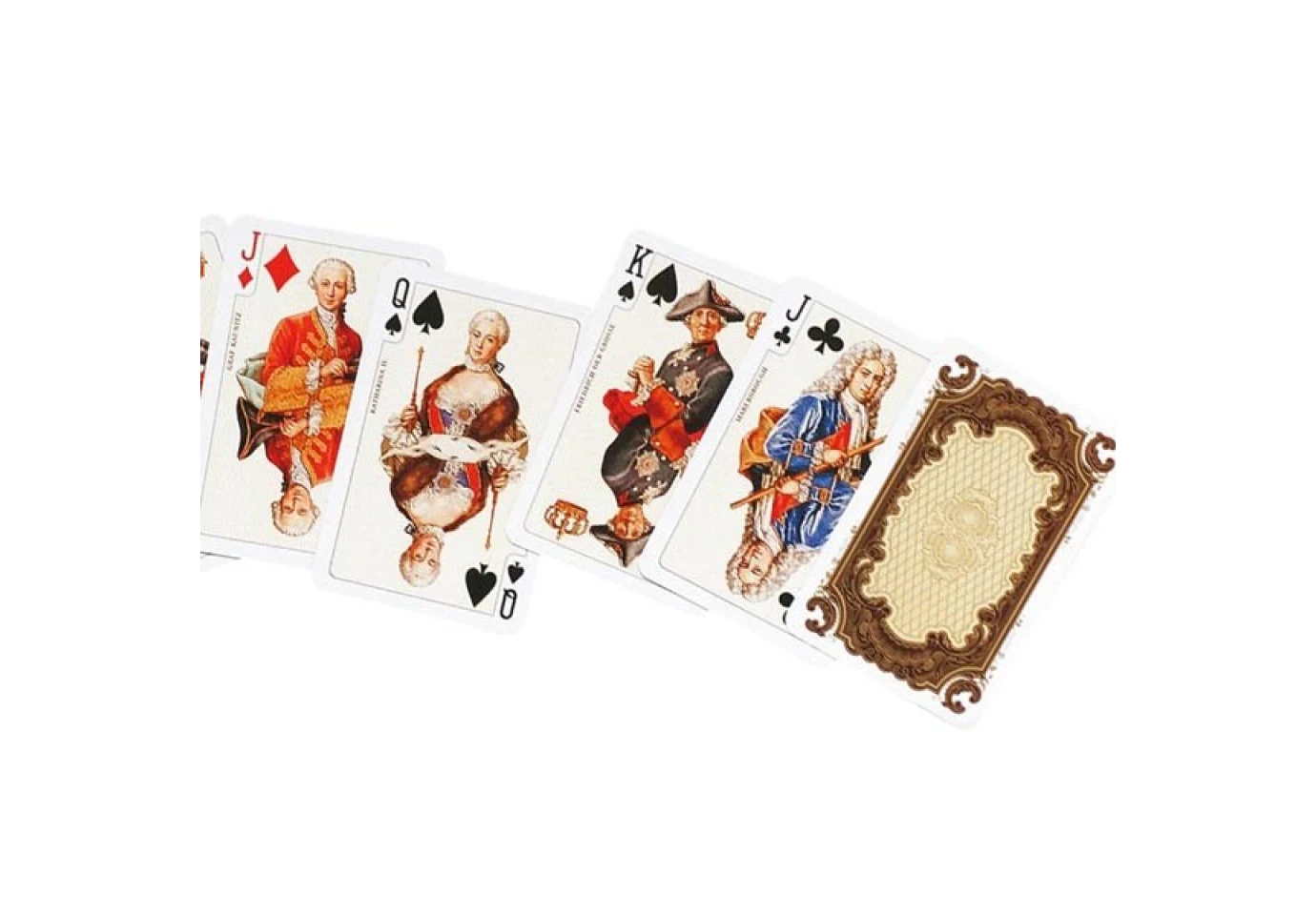 Piatnik Rococo Playing Cards 2 Deck Set