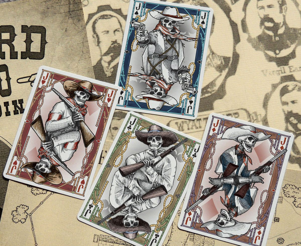 Bicycle Ghosts of Tombstone Playing Cards