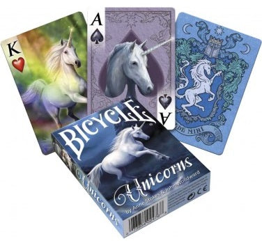 Bicycle Unicorns Playing Cards