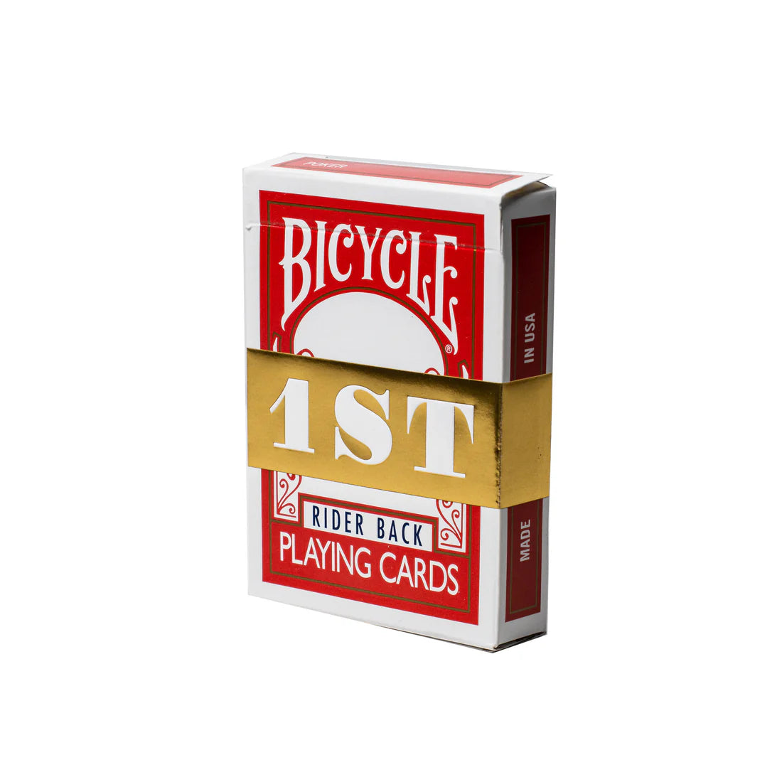 Bicycle 1st Rider Back Red Playing Cards