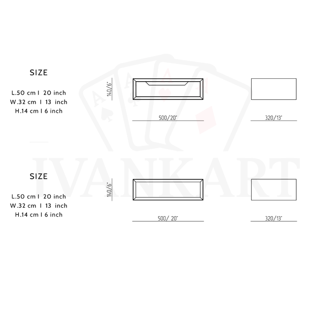 Floating Nightstand - Milled Pull