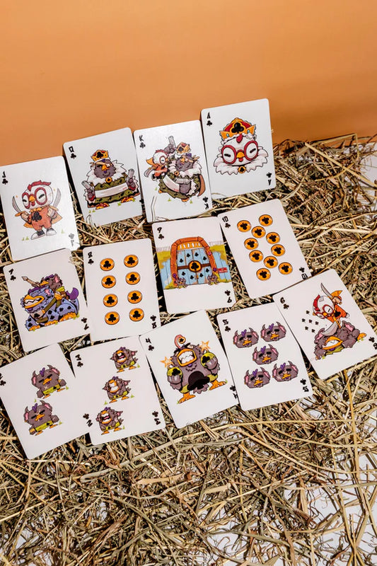 Bicycle Chkns & Crowns Playing Cards