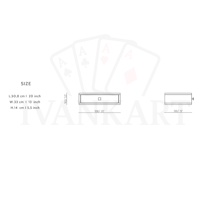 Rustic Floating Nightstand