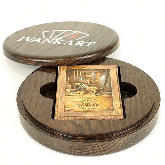 Surveyor Round Collector Set Case Wenge + Wood Deck by Ivankart