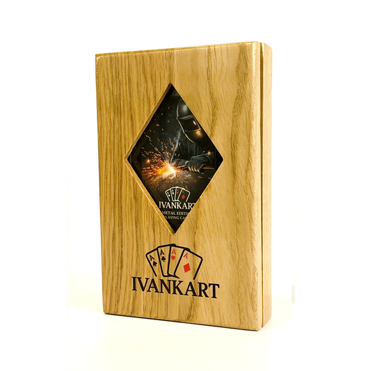 Pipefitter Collector Set Oak Case Natur + Metal Deck by Ivankart