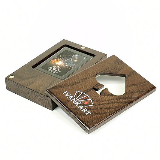 Plumber Collector Set Oak Case Wenge + Metal Deck by Ivankart