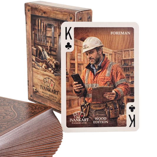 Ivankart Wood Edition Playing Cards