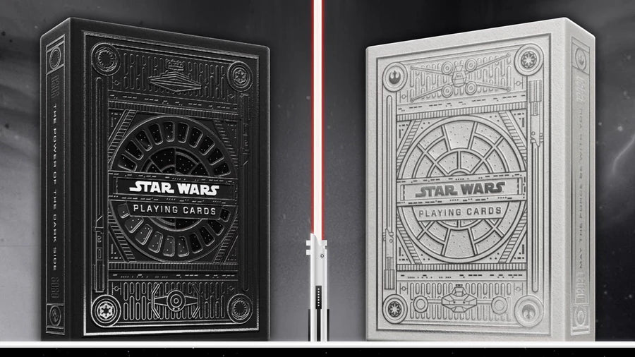 Theory 11 Star Wars Silver Edition – Dark Playing Cards