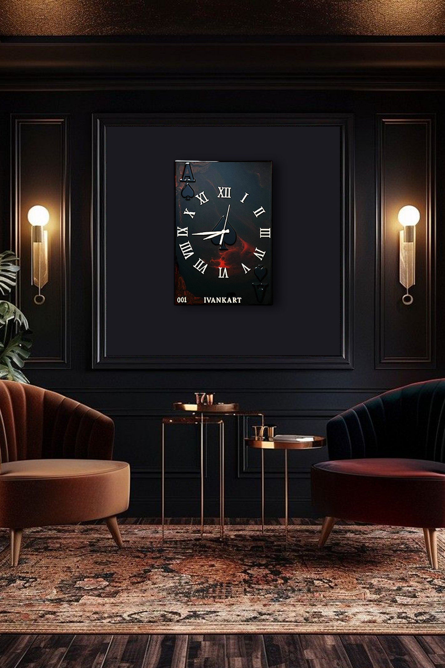 Ace of Spades Poker Clock