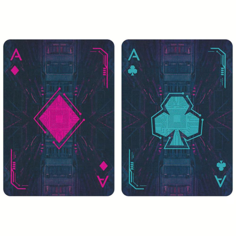 Bicycle Cyberpunk Cybercity Playing Cards