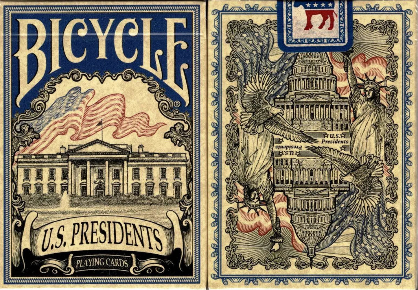 Bicycle U.S. Presidents – Democratic Blue Playing Cards