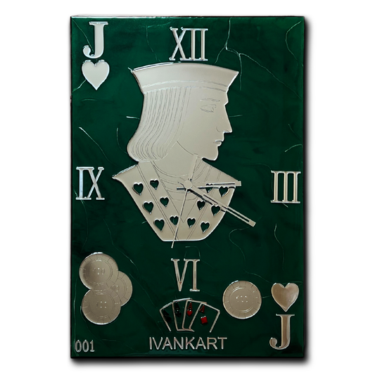 Jack of Hearts Poker Clock