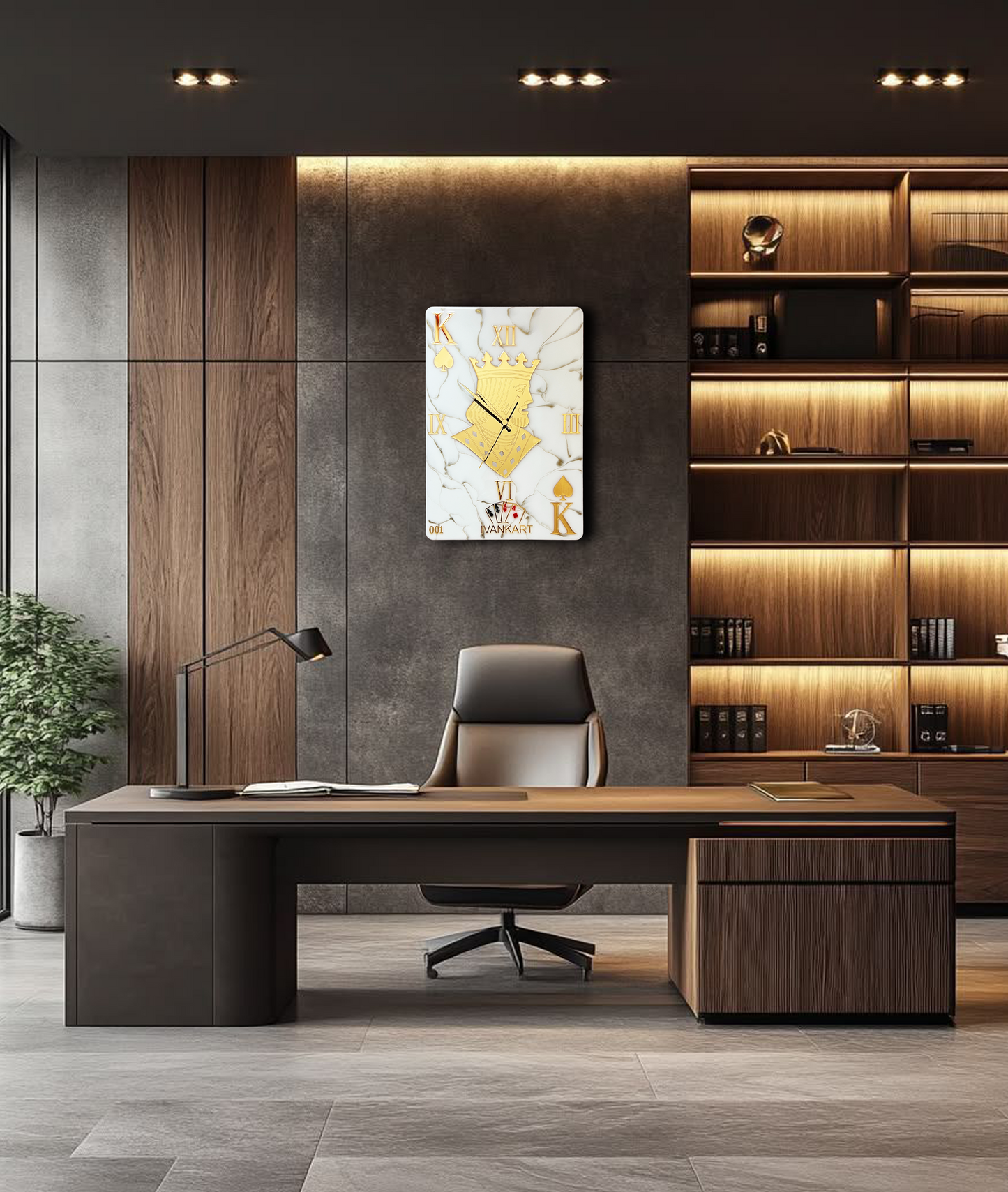 King of Spades Poker Clock by Ivankart