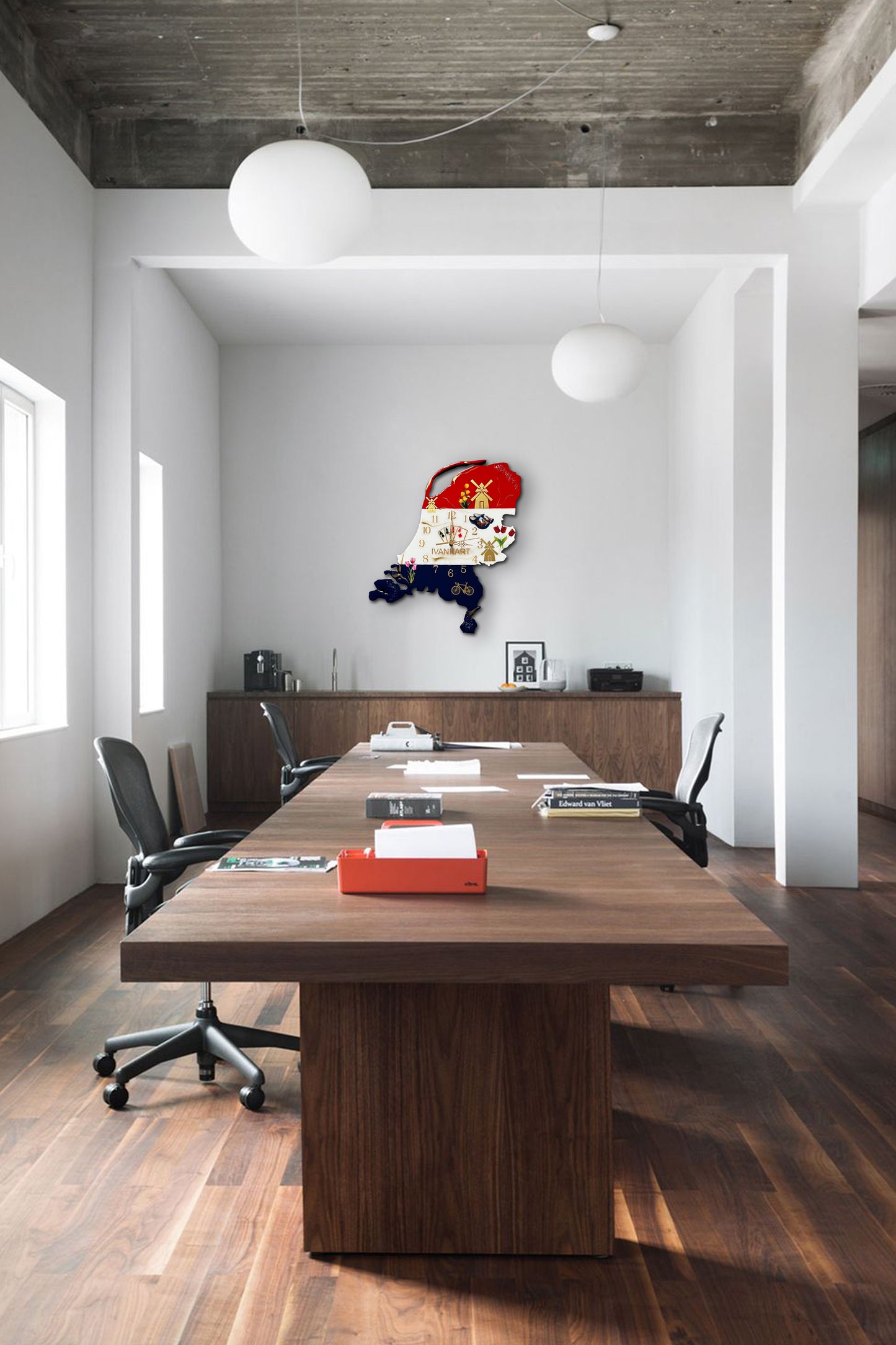 Netherlands Wall Clock