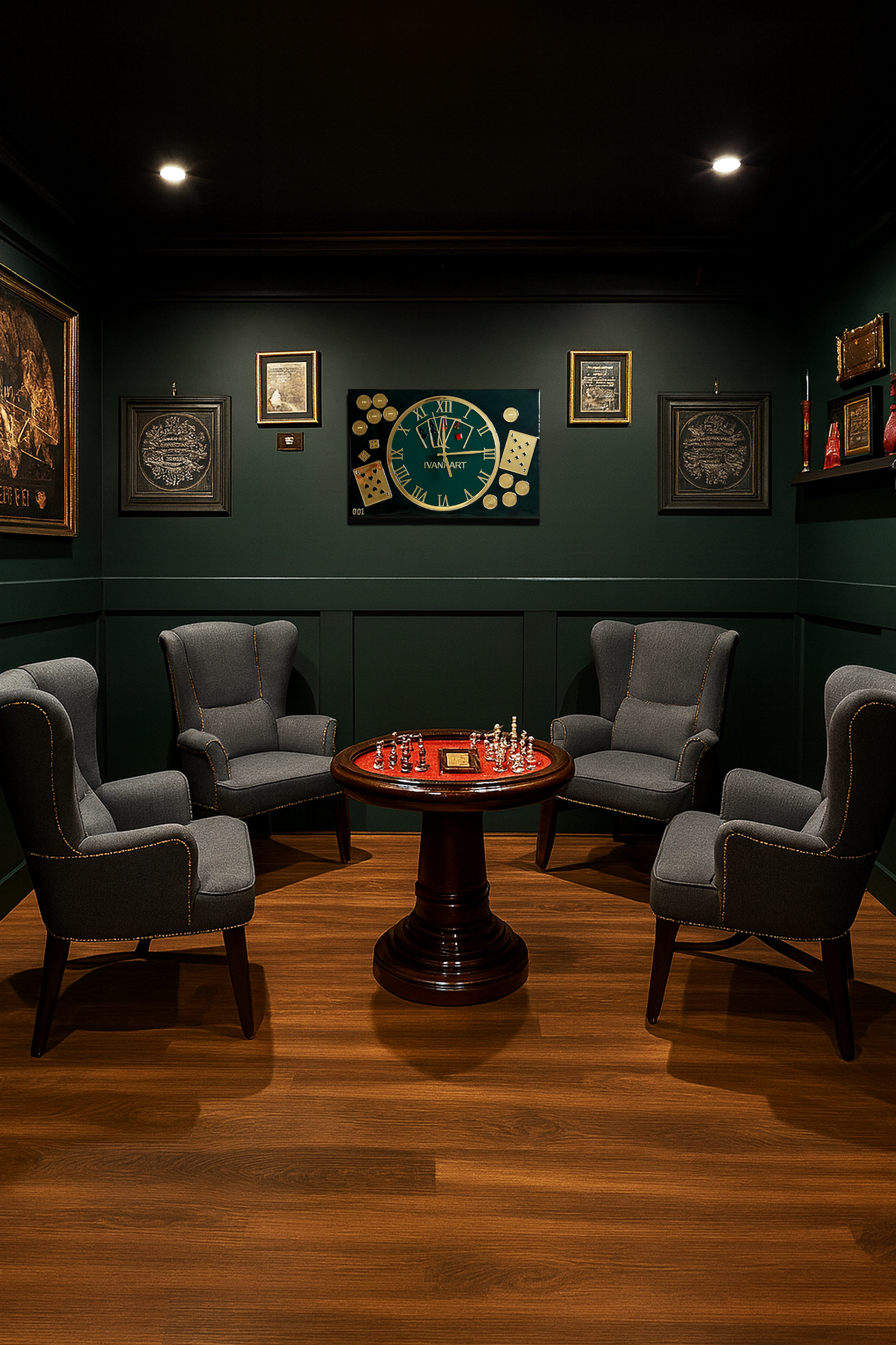 Poker Table Poker Clock