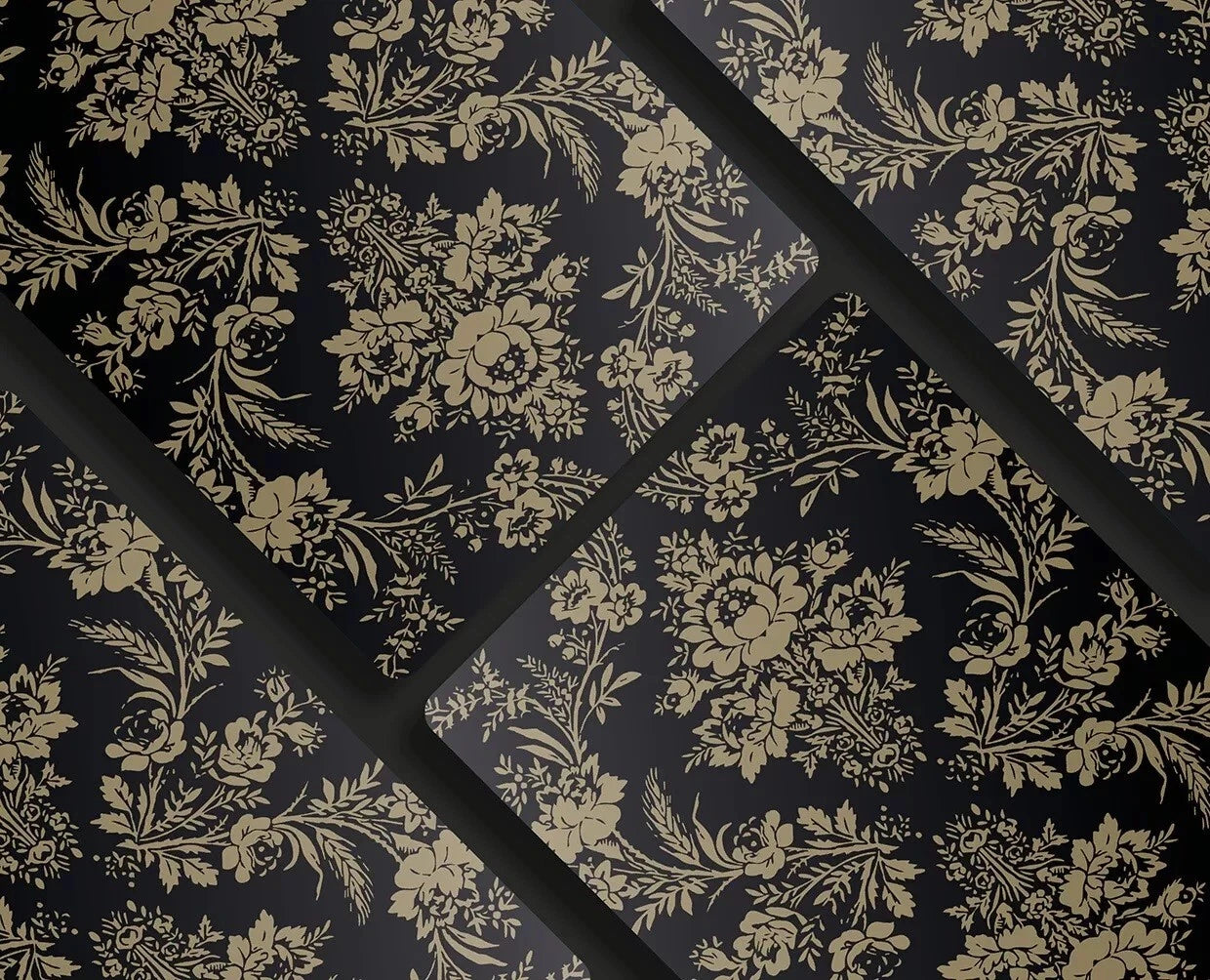 Set Oak Duo Slide Case + 2 Decks Vittoria Di Viritas Playing Cards