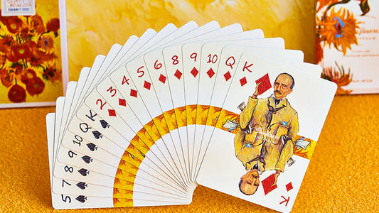 Van Gogh Sunflowers Playing Cards USPPC