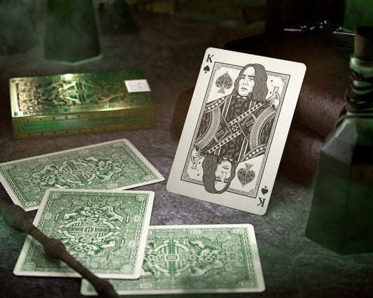Theory 11 Harry Potter Green Slytherin Playing Cards