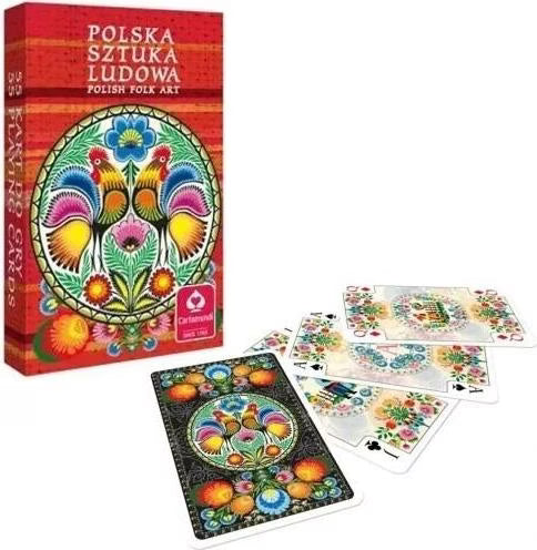 Cartamundi Polish Folk Art Watercolor Playing Cards