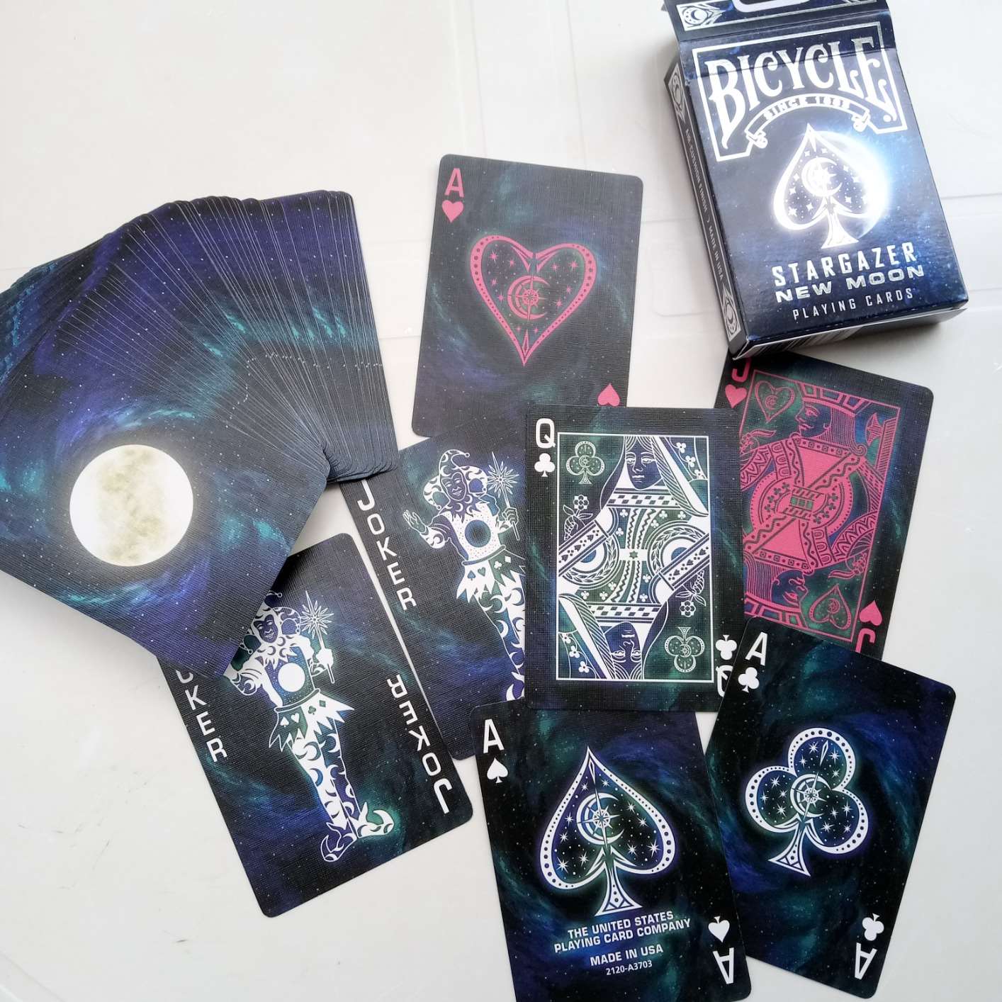 Bicycle Stargazer New Moon Playing Cards