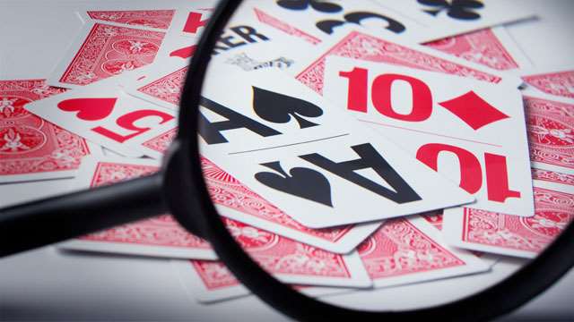 Bicycle Large Print Red Playing Cards