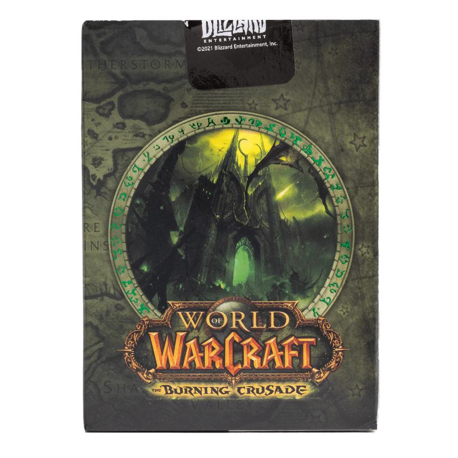 Bicycle World of Warcraft Burning Crusade Playing Cards