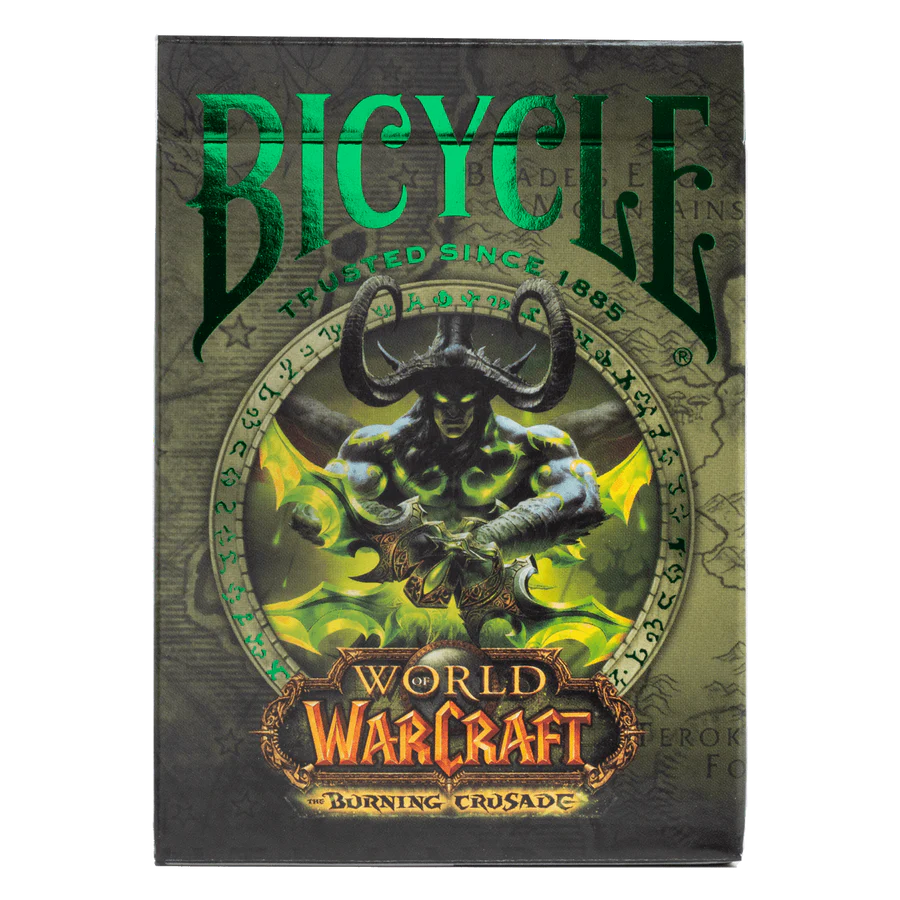 Bicycle World of Warcraft Burning Crusade Playing Cards