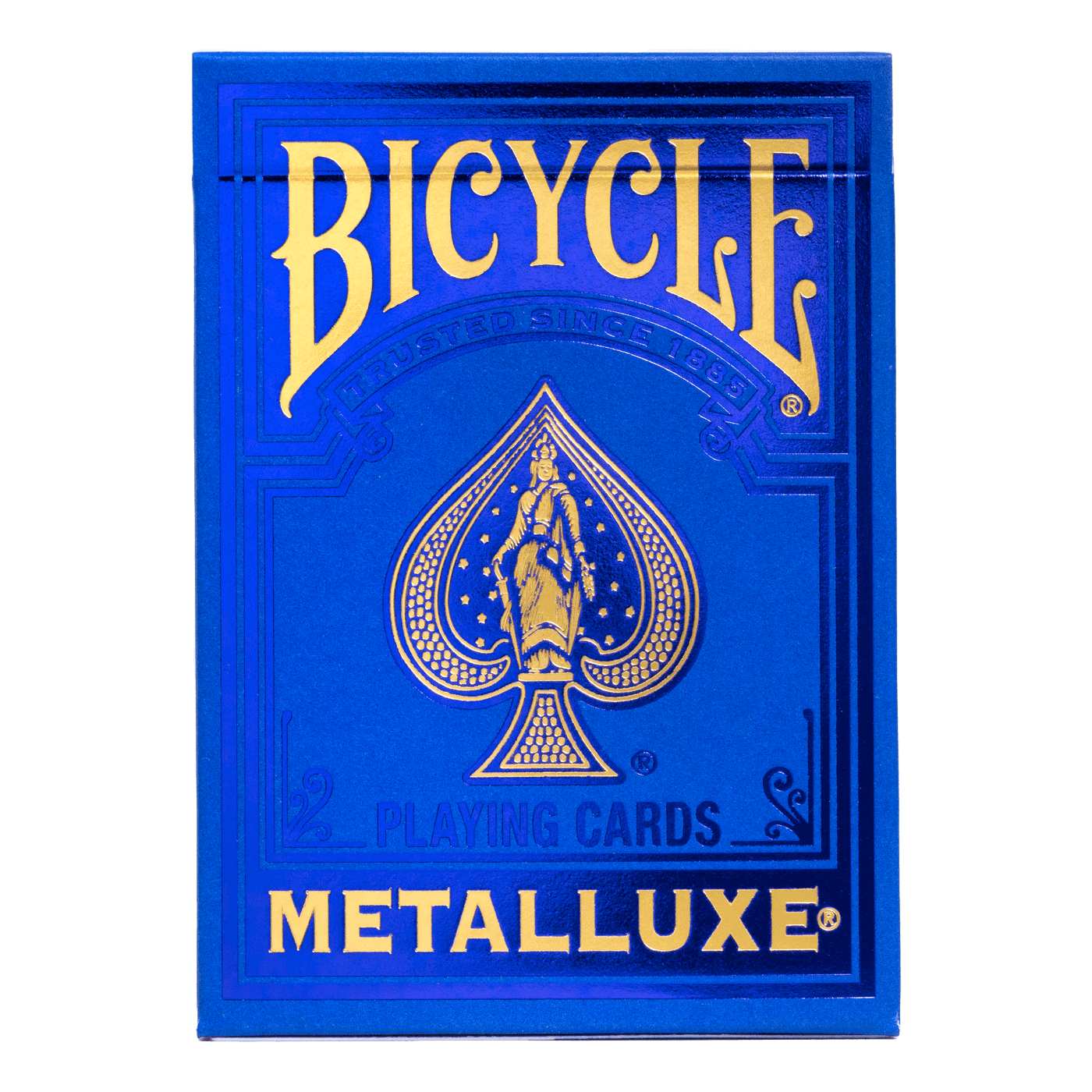 Bicycle Metalluxe Blue 2023 Playing Cards