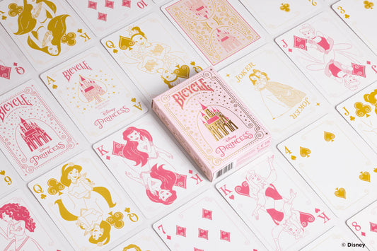 Bicycle Disney Princess Pink Playing Cards