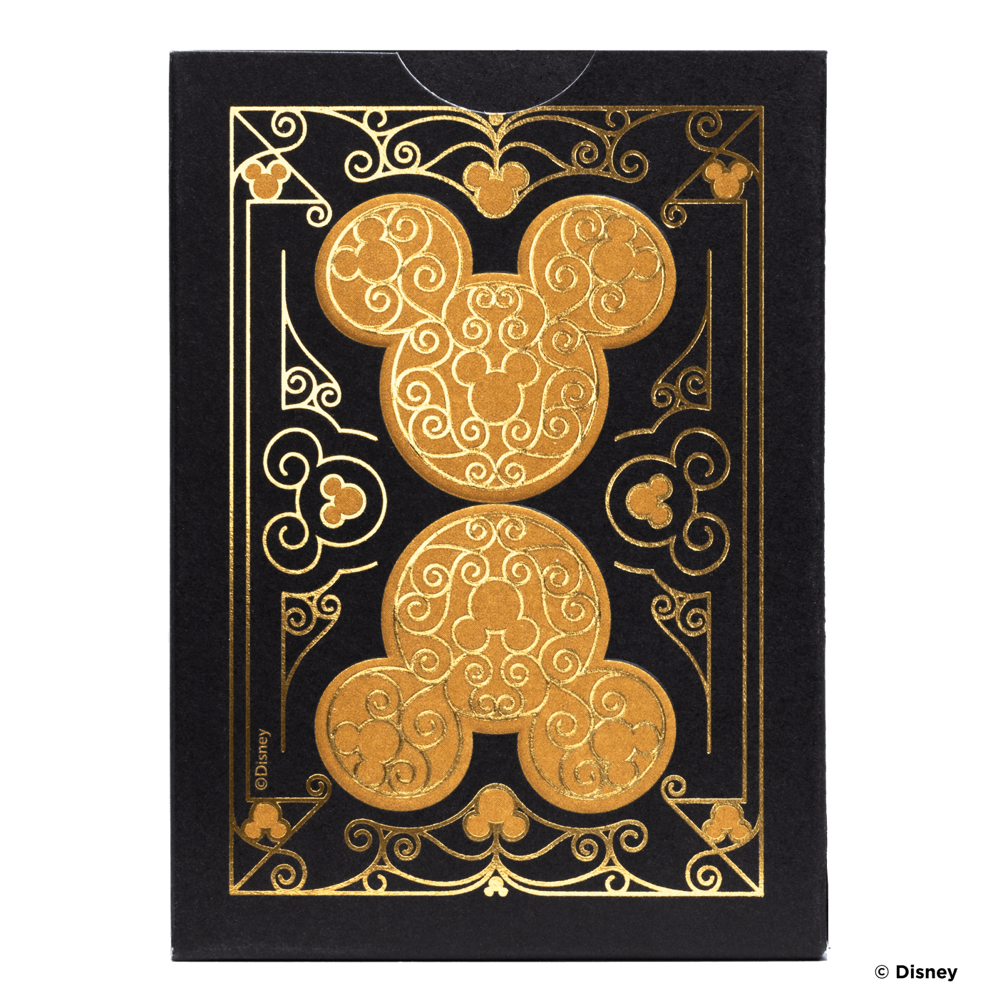 Bicycle Disney Mickey Mouse Black and Gold Playing Cards