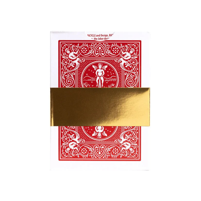 Bicycle 1st Rider Back Red Playing Cards