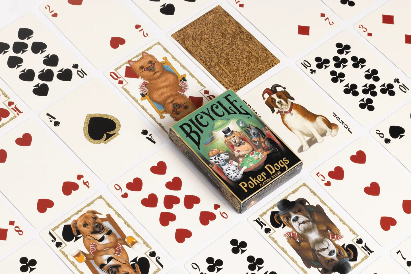 Bicycle Poker Dogs Playing Cards
