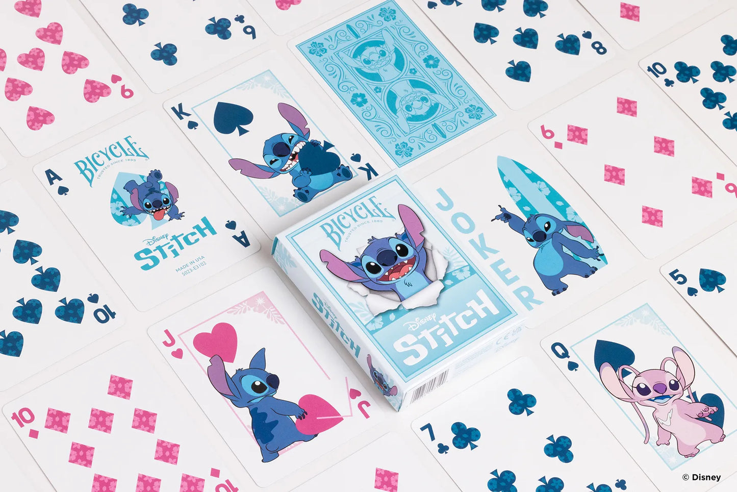 Bicycle Disney Stitch Playing Cards