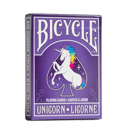 Bicycle Unicorn Classic Purple Playing Cards