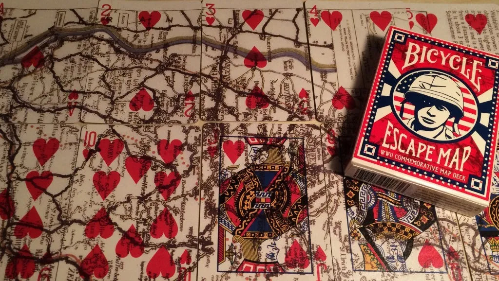 Bicycle Escape Map Playing Cards