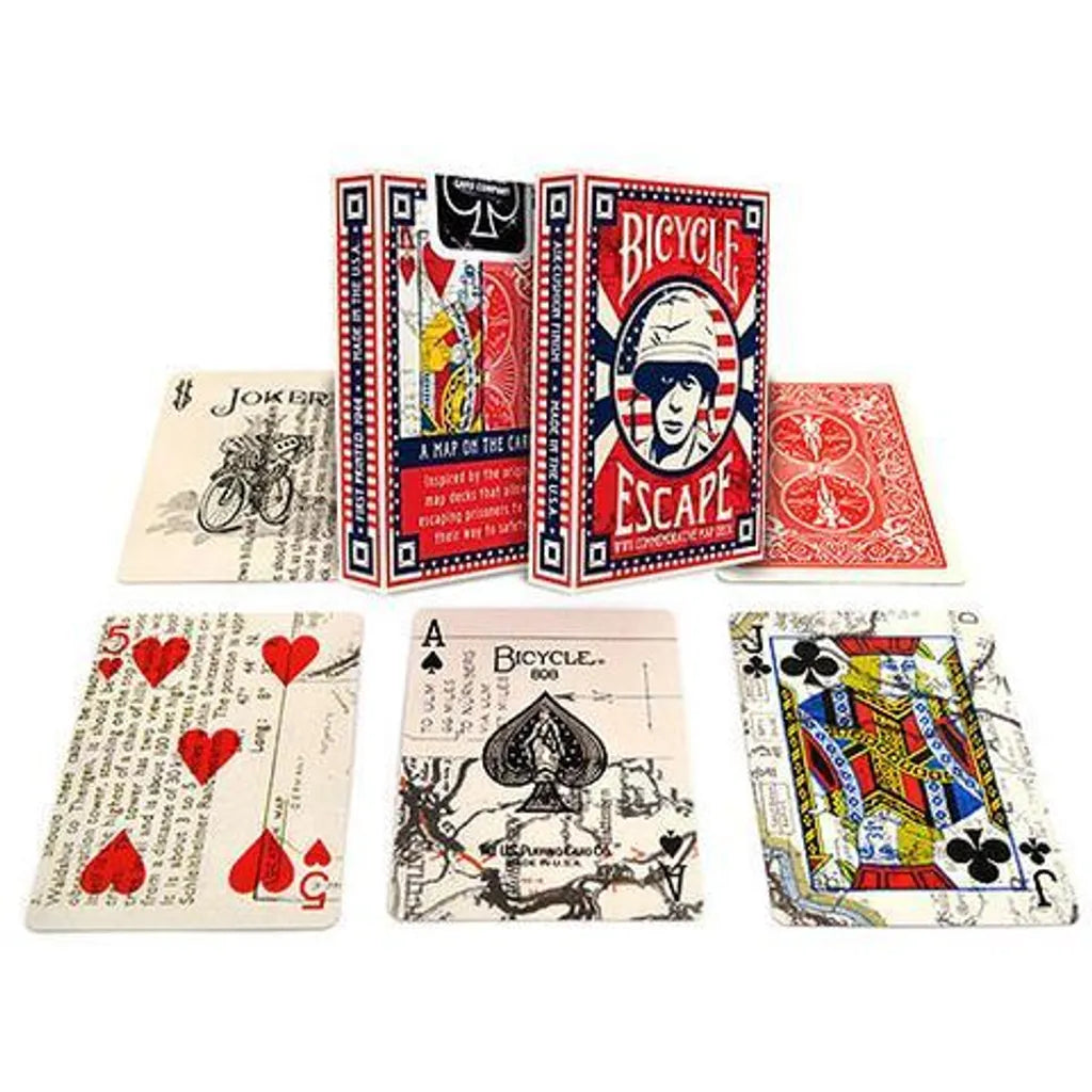 Bicycle Escape Map Playing Cards