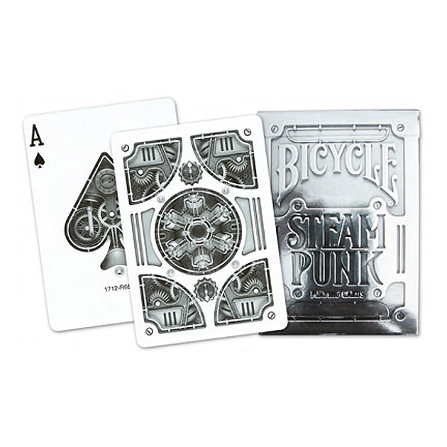 Bicycle Silver Steampunk Playing Cards