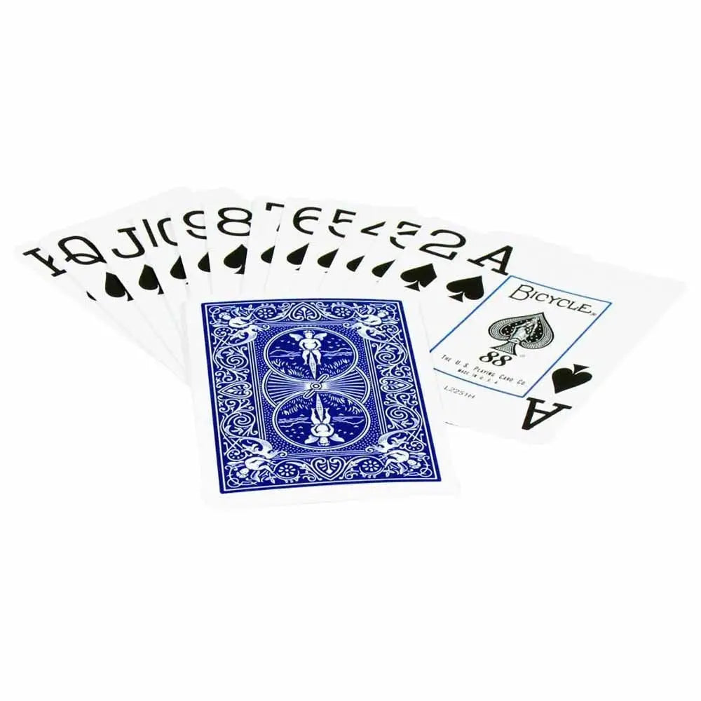 Bicycle Jumbo Index Blue Playing Cards