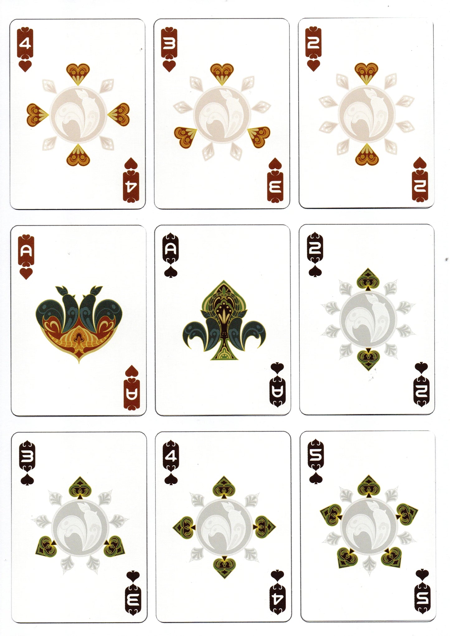 Bicycle Chinese Zodiac Rooster Playing Cards
