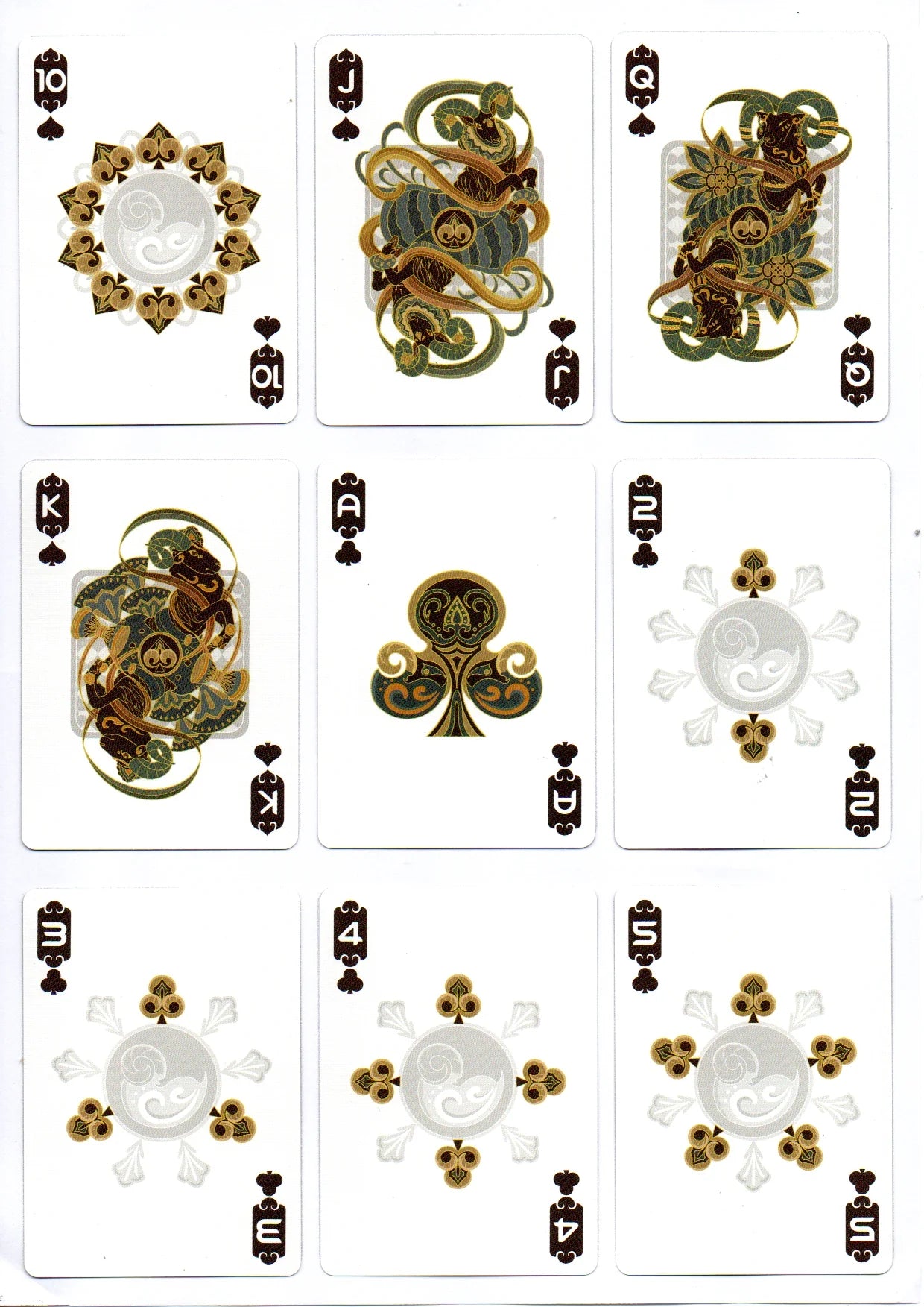 Bicycle Chinese Zodiac Goat Playing Cards