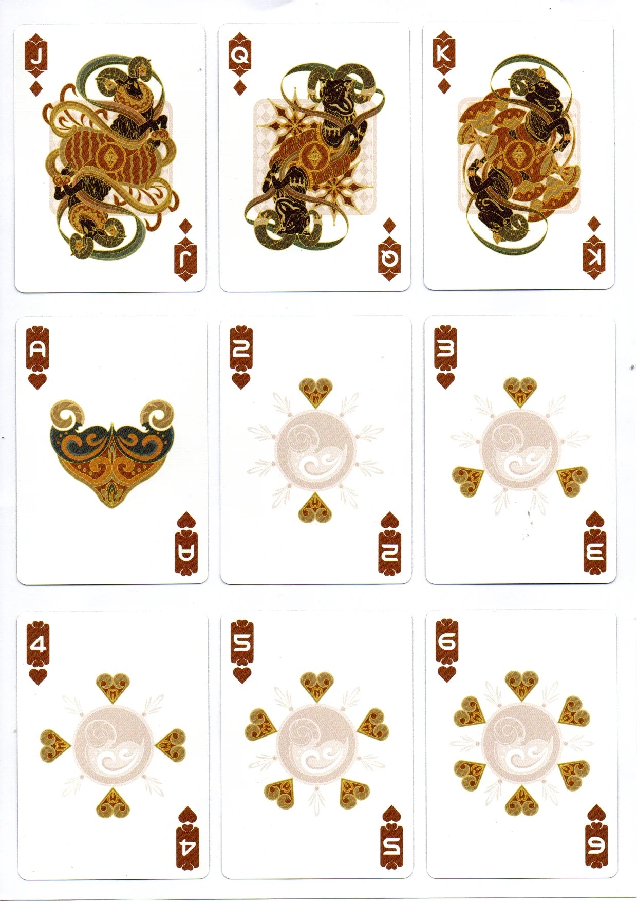 Bicycle Chinese Zodiac Goat Playing Cards
