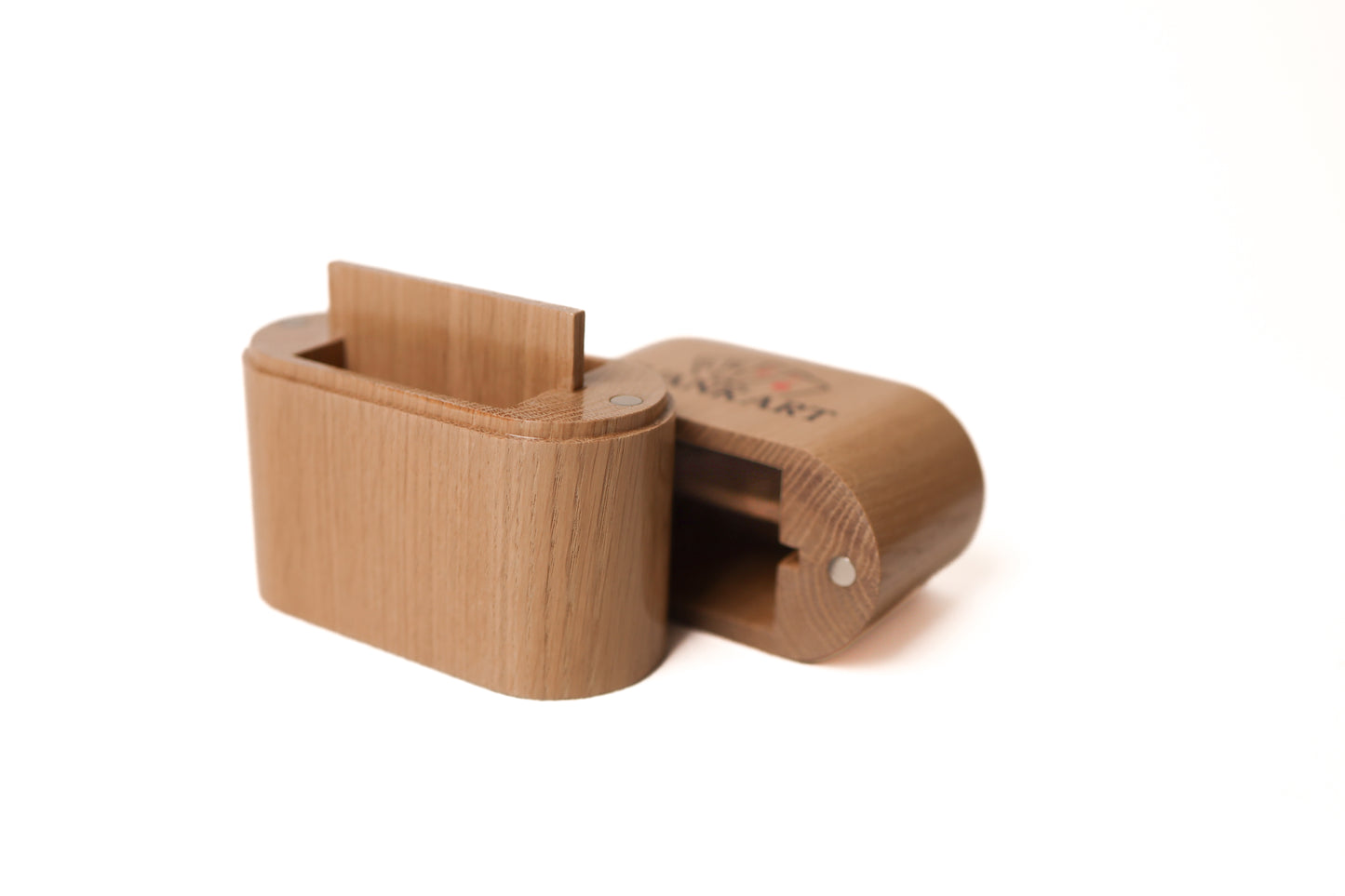 Set Oak Duo Case + 2 Decks Bicycle Surena Navy and Gold Trim Back