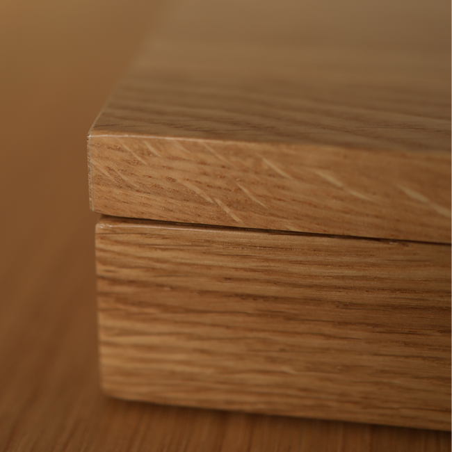 3 Decks Oak Book-Style Case for Playing Cards