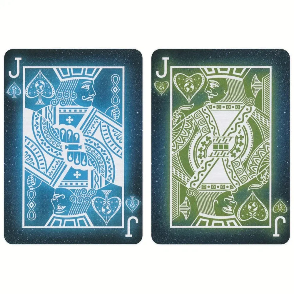 Bicycle Starlight Earth Glow Playing Cards